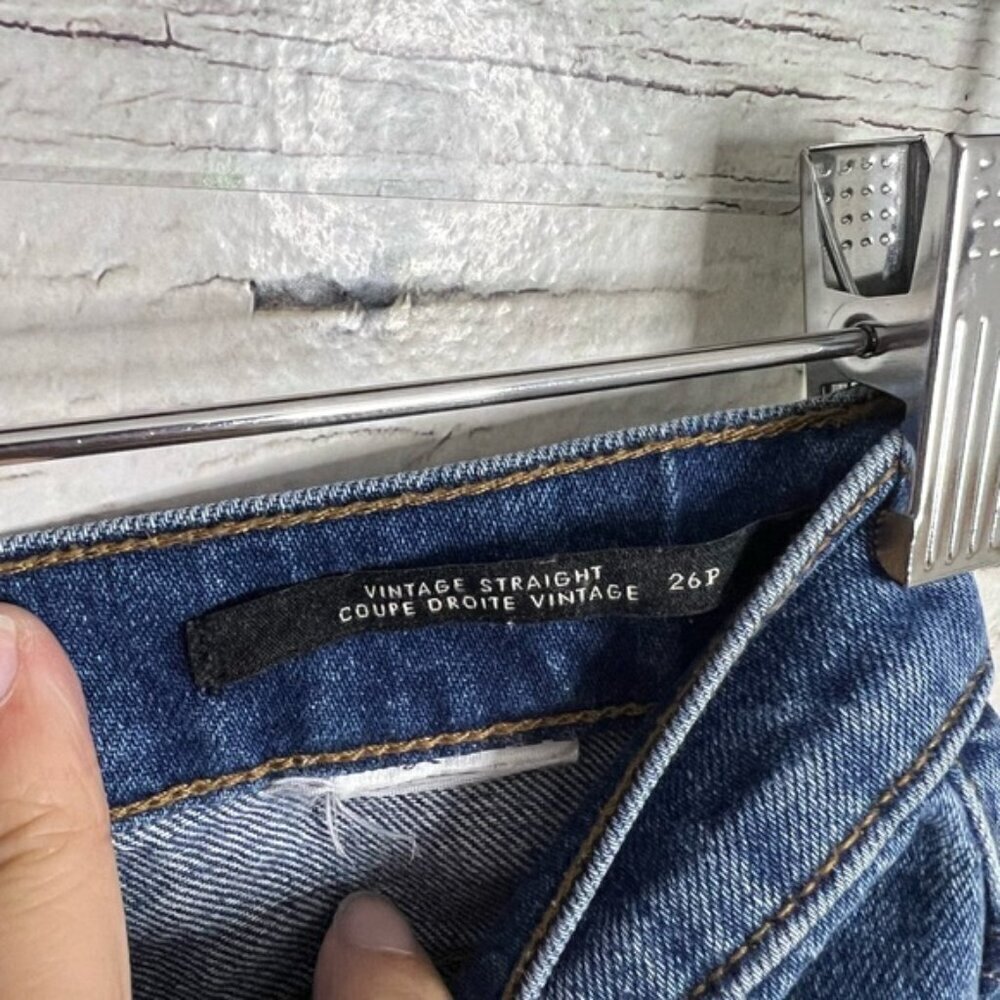 Banana Republic Vintage Straight Jeans size 26P - Picture 4 of 8